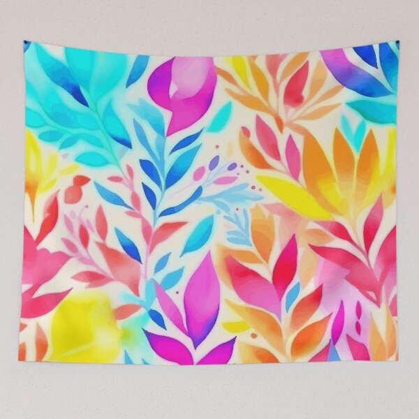 Item preview, Watercolor tropical leaves designed and sold by Grypis.