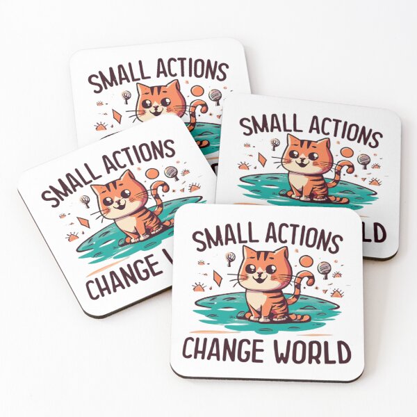 Item preview, Small Actions, Change World designed and sold by MillenniumDrip.