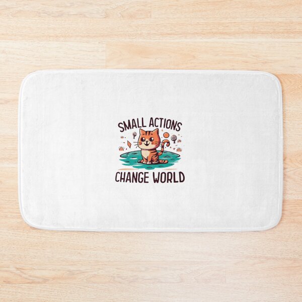 Item preview, Small Actions, Change World designed and sold by MillenniumDrip.