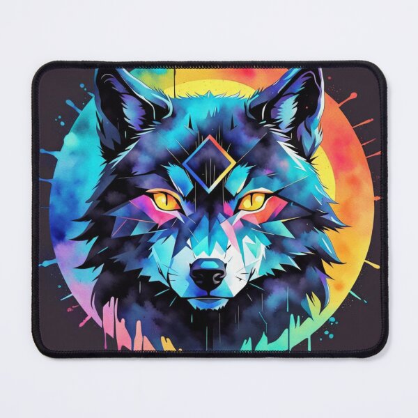 Item preview, Neon Wolf designed and sold by Gabriela McDaniel.