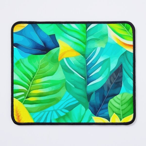 Item preview, Watercolor tropical leaves designed and sold by Grypis.