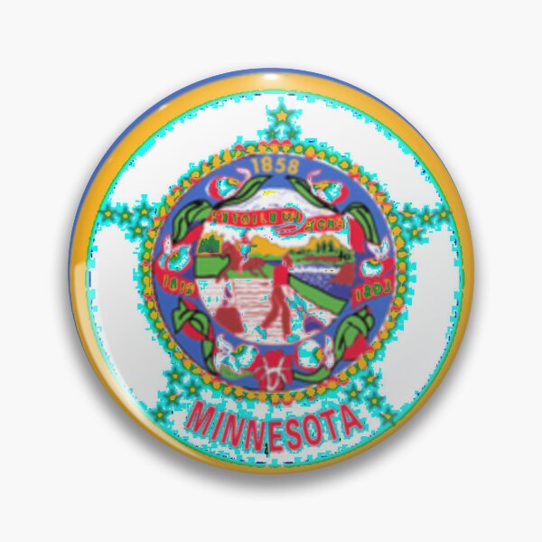 Item preview, Minnesota flag  designed and sold by Refined-Raiment.