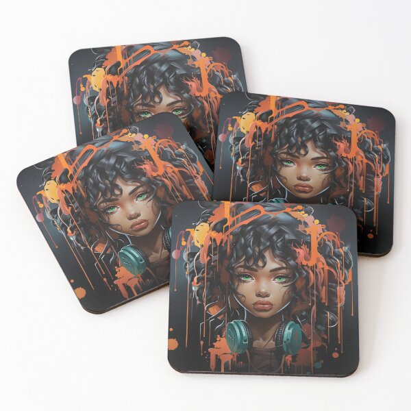 Item preview, Painted Melody: Afrocentric Art designed and sold by UrbanEthnicArts.