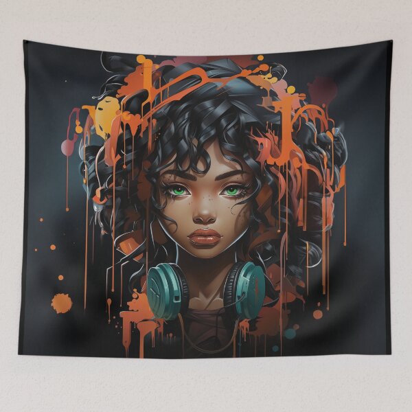 Item preview, Painted Melody: Afrocentric Art designed and sold by UrbanEthnicArts.