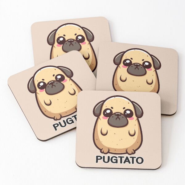 Item preview, Pugtato pug dog  designed and sold by Gabriel Cabrera.