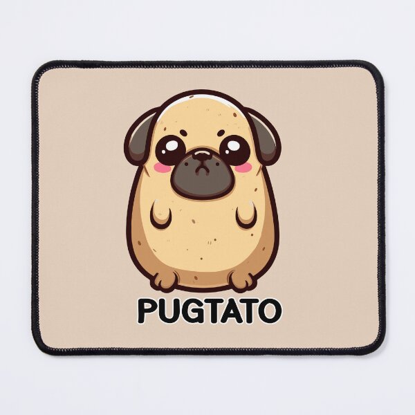 Item preview, Pugtato pug dog  designed and sold by Gabriel Cabrera.