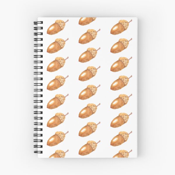 Item preview, acorn watercolor clipart designed and sold by ZephyrArtVN.