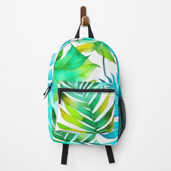 Item preview, Watercolor tropical leaves designed and sold by Grypis.
