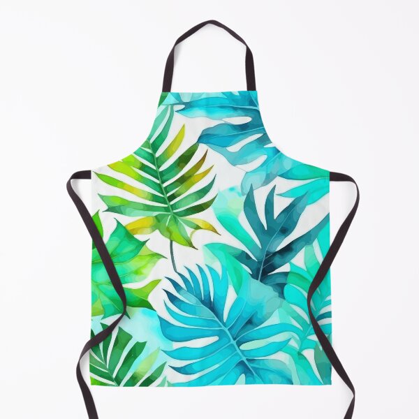 Item preview, Watercolor tropical leaves designed and sold by Grypis.