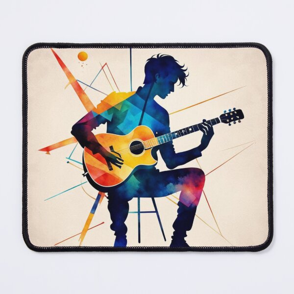 Item preview, Guitar Player Logo designed and sold by Gabriela McDaniel.
