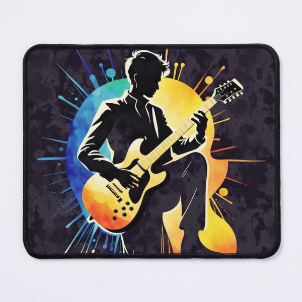 Item preview, Guitar Player Logo designed and sold by Gabriela McDaniel.