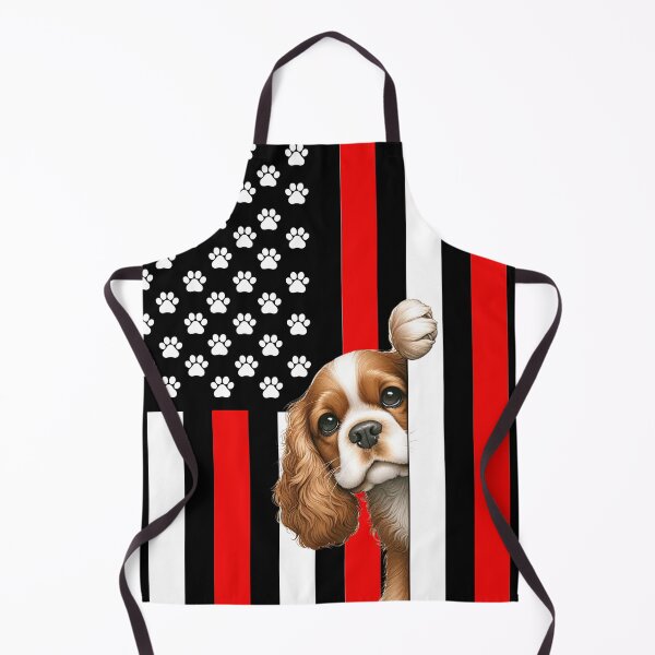 Artikelvorschau, Cocker Spaniel späht hinter die amerikanische Flagge entworfen und verkauft von TheAnimalZ00.