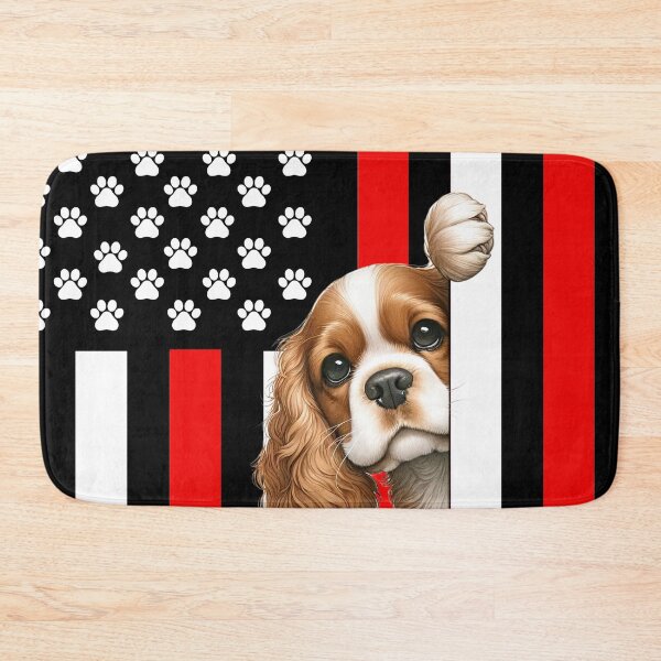 Item preview, Cocker Spaniel Peeking Behind The American Flag designed and sold by TheAnimalZ00.