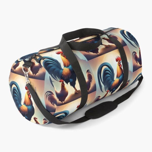 Item preview, a rooster crows in front of his chickens designed and sold by janjacbu.