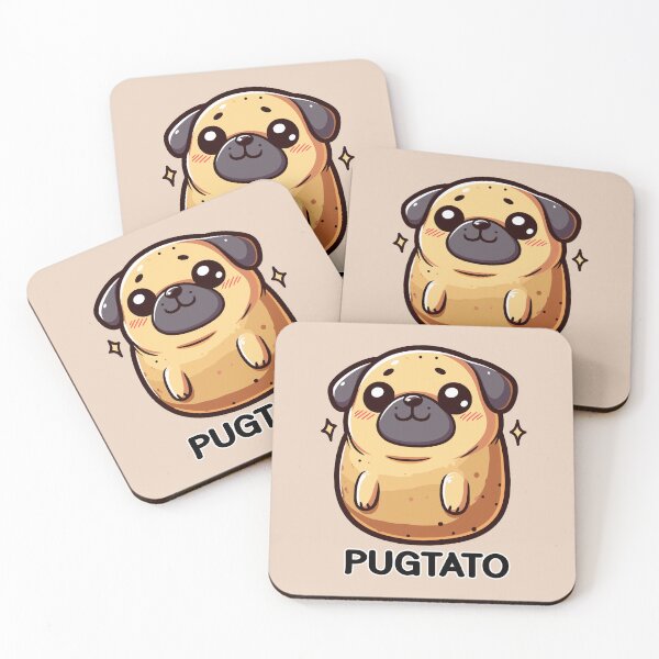 Item preview, Pugtato pug dog  designed and sold by Gabriel Cabrera.