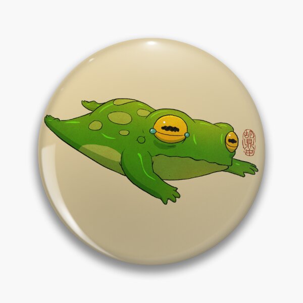 Item preview, cute crying frog designed and sold by DingHuArt.