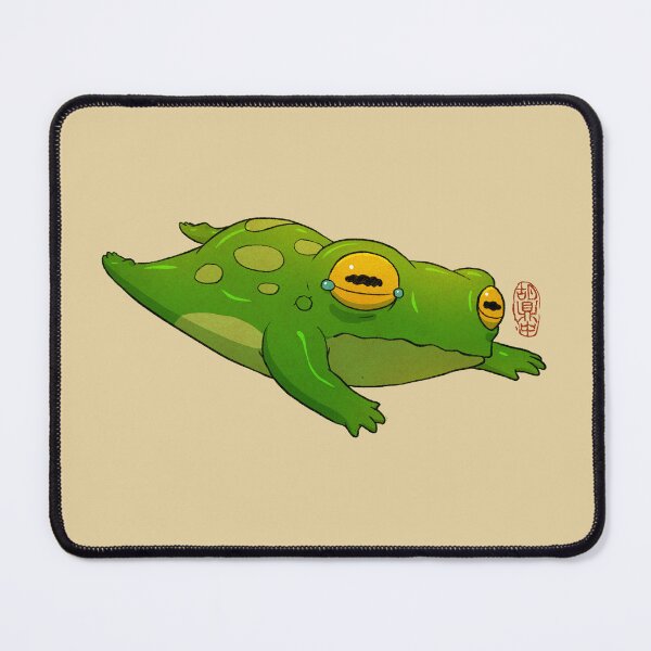 Item preview, cute crying frog designed and sold by DingHuArt.