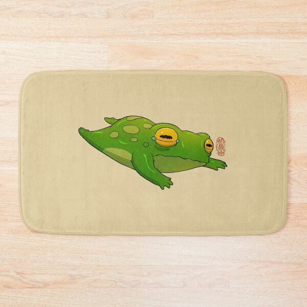 Item preview, cute crying frog designed and sold by DingHuArt.