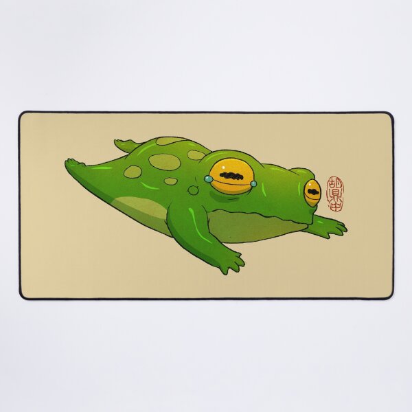Item preview, cute crying frog designed and sold by DingHuArt.