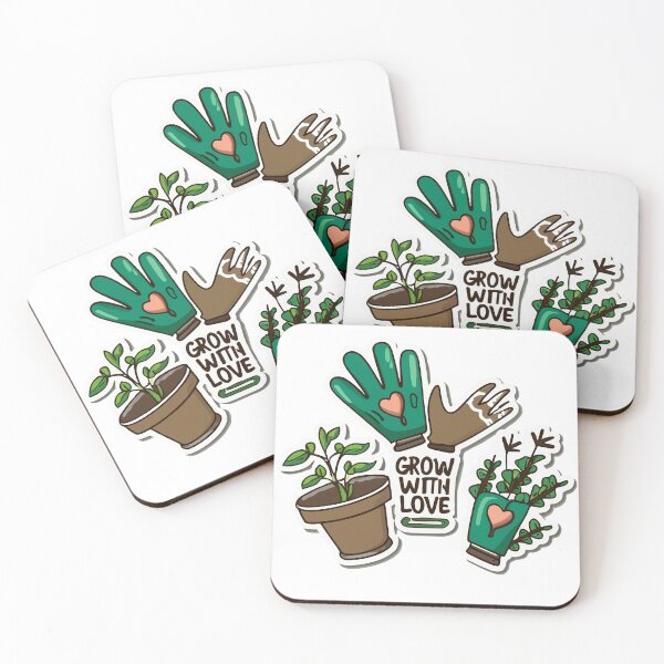 Item preview, Grow With Love - Gardening Illustration designed and sold by NiftyWrx.