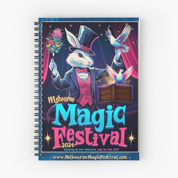 Item preview, The 2024 Melbourne Magic Festival Poster designed and sold by MelbMagicFest.