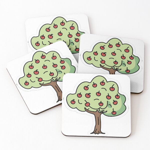 Item preview, Lush Apple Tree - Detailed Orchard Fruit Illustration designed and sold by NiftyWrx.
