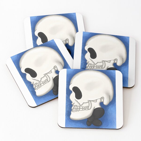 Item preview, Skull with bowtie designed and sold by Pixel-Makes-Art.
