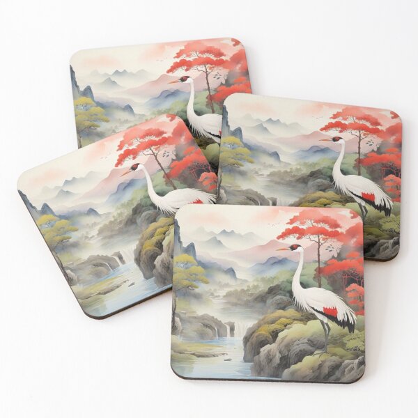 Item preview, Chinese Crane in the wild designed and sold by laser1064.