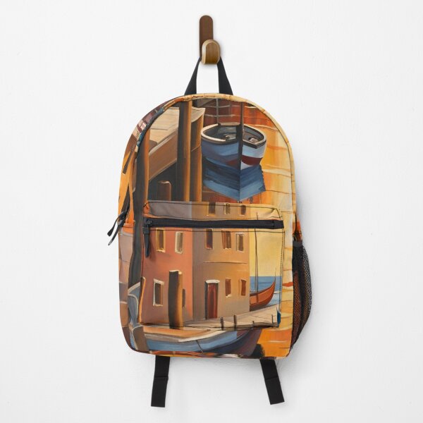 Item preview, pintura atardecer en el muelle designed and sold by norachiang.