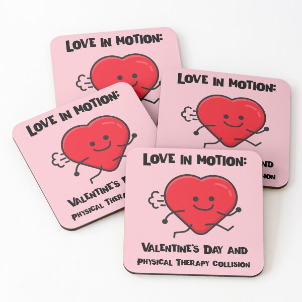 Item preview, Love in Motion: Valentine's Day an Physical Therapy collision designed and sold by Designsbyeliane.