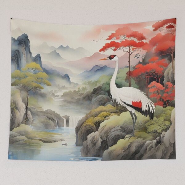 Item preview, Chinese Crane in the wild designed and sold by laser1064.