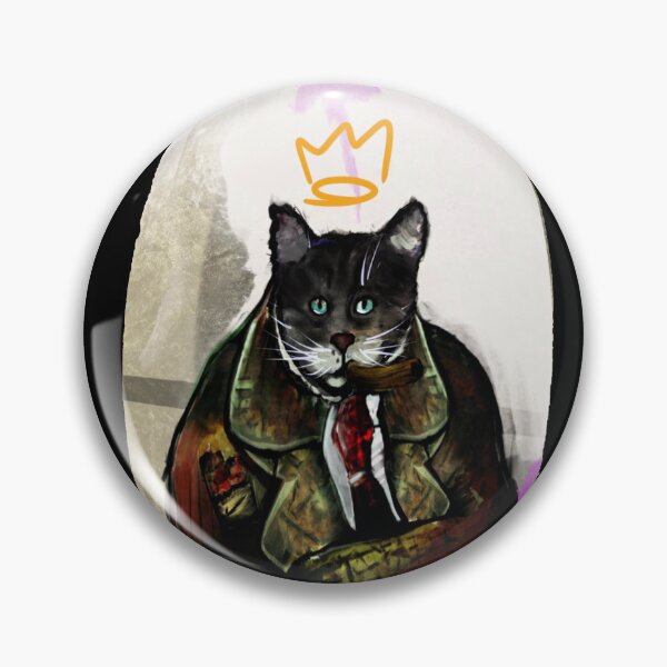 Item preview, Painting of a cat wearing a coat. designed and sold by dusso.