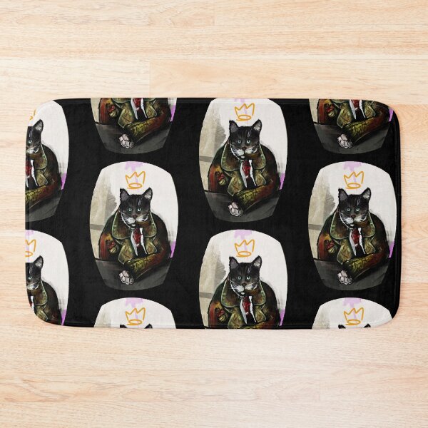Item preview, Painting of a cat wearing a coat. designed and sold by dusso.