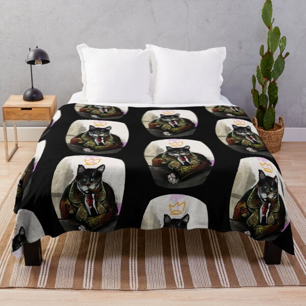 Item preview, Painting of a cat wearing a coat. designed and sold by dusso.