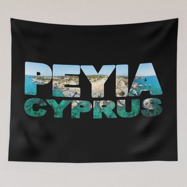 Item preview, PEYIA - Cyprus White Rocky Cliffs West Coast designed and sold by Adam Gormley.