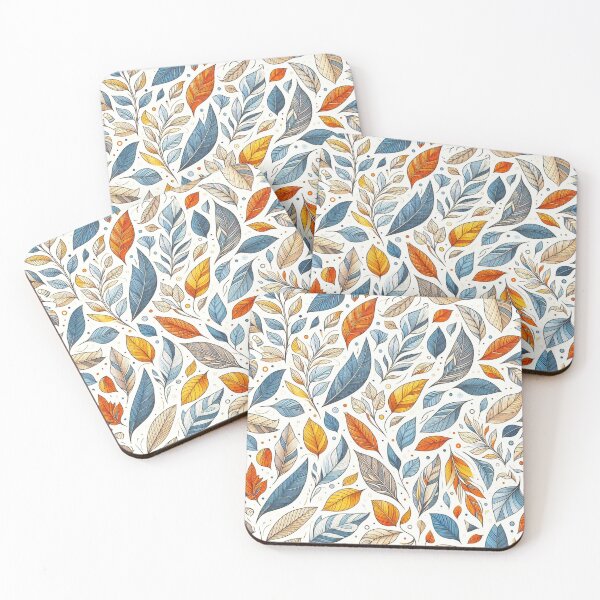 Item preview, Leaves pattern. designed and sold by growing-mom.