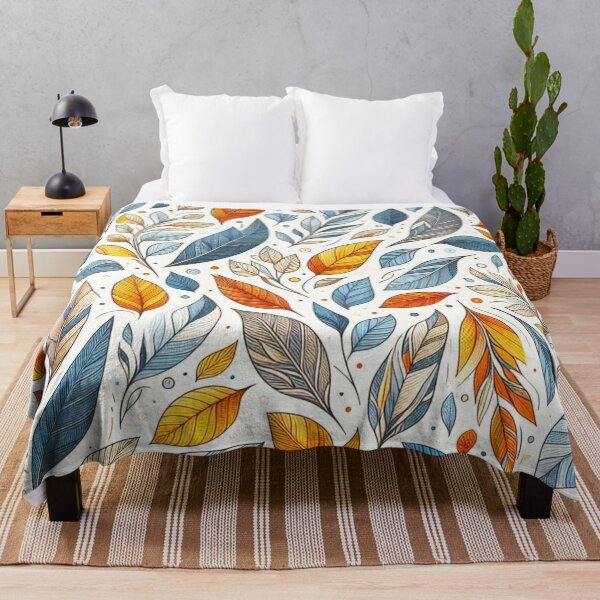 Item preview, Leaves pattern. designed and sold by growing-mom.