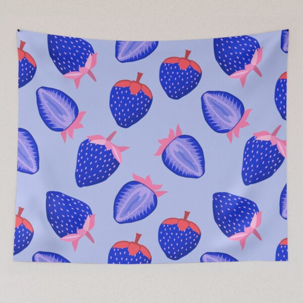 Item preview, Smattering of Blue Strawberries designed and sold by Porosenok.