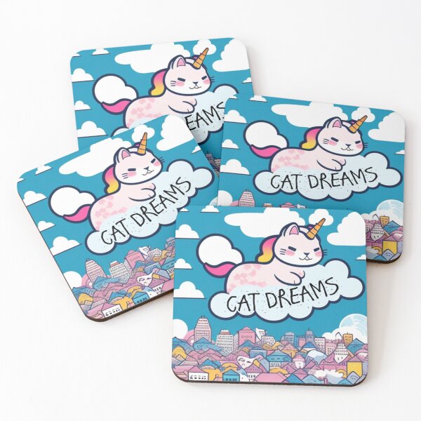 Item preview, Cat dreams  designed and sold by Roxburylane.