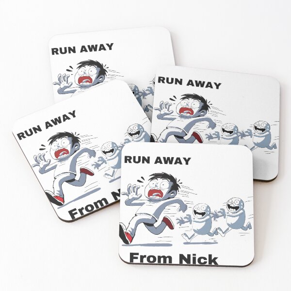 Item preview, Nick Fuentes Run Away From Nick Fuentes  designed and sold by Veshno.
