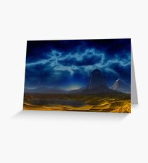 Solar Lights Greeting Card