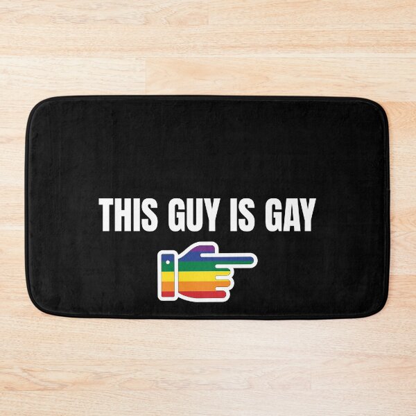 Item preview, This Guy Is Gay: Pride Hand Gesture designed and sold by NexaArts.