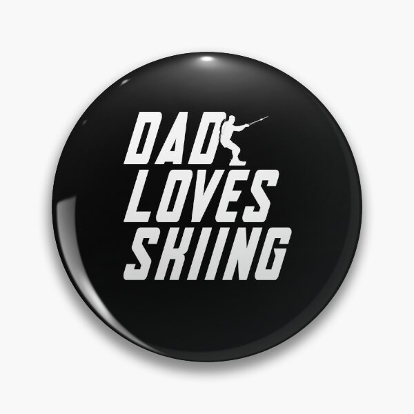 Item preview, Dad Loves Skiing designed and sold by saulmedia.