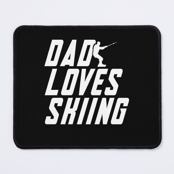 Item preview, Dad Loves Skiing designed and sold by saulmedia.