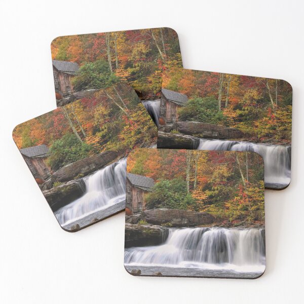 Item preview, Glade Creek grist mill and waterfall designed and sold by fleesphotos.