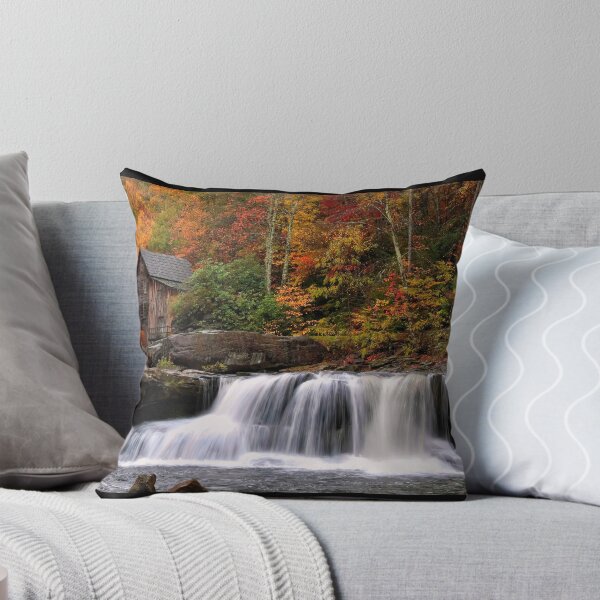 Item preview, Glade Creek grist mill and waterfall designed and sold by fleesphotos.