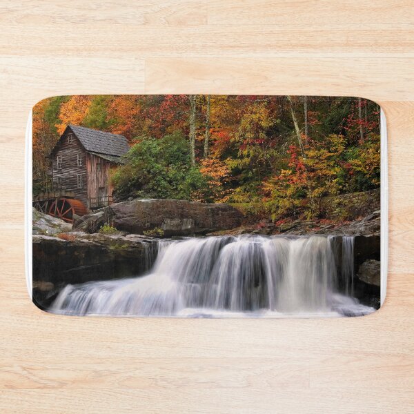 Item preview, Glade Creek grist mill and waterfall designed and sold by fleesphotos.