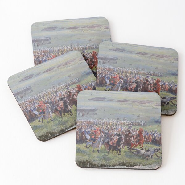 Item preview, Battle of Waterloo - 1815 - Marshal Ney leads his massed cavalry in a charge - Napoleonic Wars designed and sold by TheHappyK.