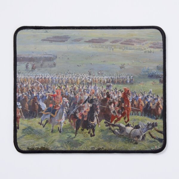 Item preview, Battle of Waterloo - 1815 - Marshal Ney leads his massed cavalry in a charge - Napoleonic Wars designed and sold by TheHappyK.