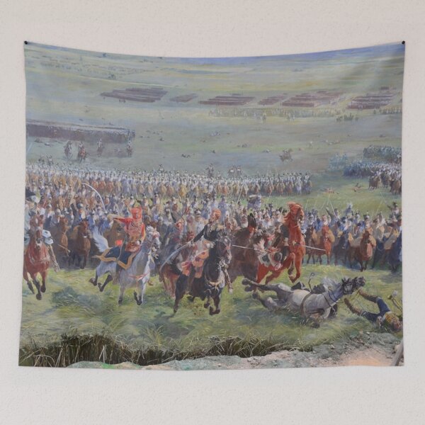 Item preview, Battle of Waterloo - 1815 - Marshal Ney leads his massed cavalry in a charge - Napoleonic Wars designed and sold by TheHappyK.